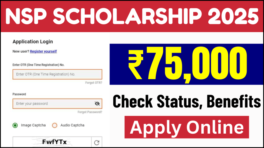 NSP Scholarship 2025, Application Process, Eligibility & Key Details