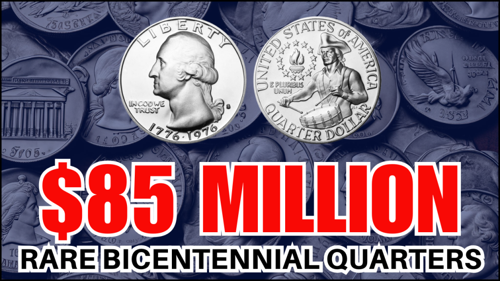 Two Rare Bicentennial Quarters That Could Be Worth Up to $85 Million Each!