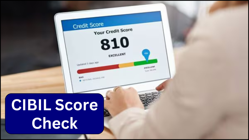 CIBIL Score Check, Step-by-Step Process to Check Your CIBIL Score Online