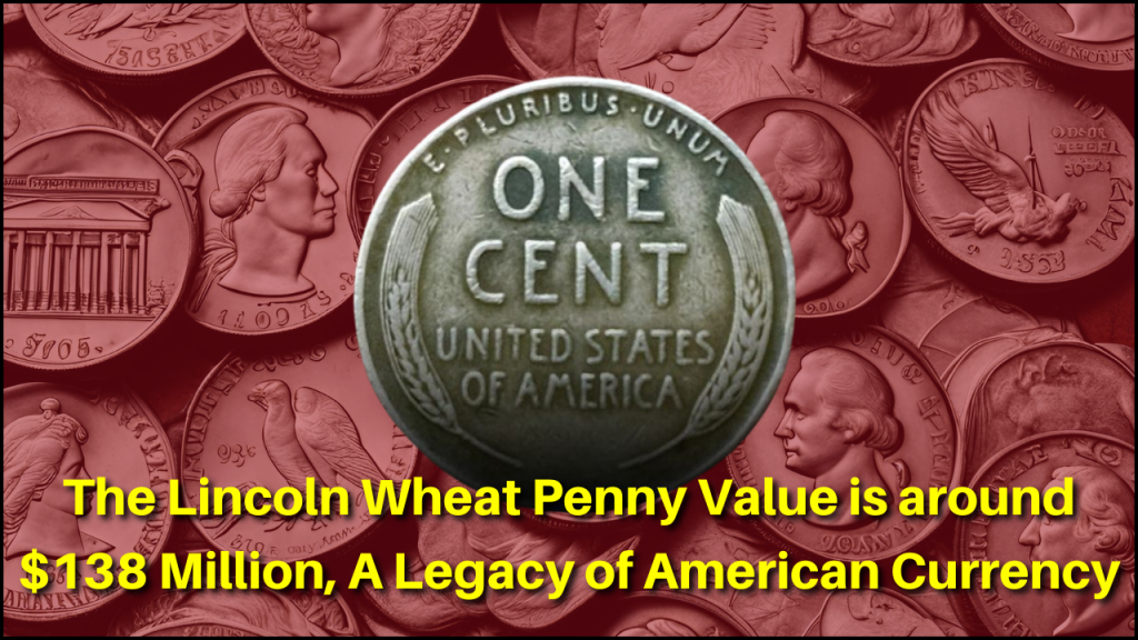 The Lincoln Wheat Penny Value is around $138 Million, A Legacy of American Currency